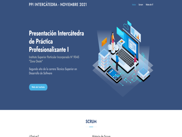 Landing Page PPI 2021