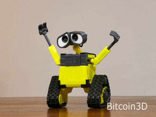 Wall-E Articulado impreso en 3D